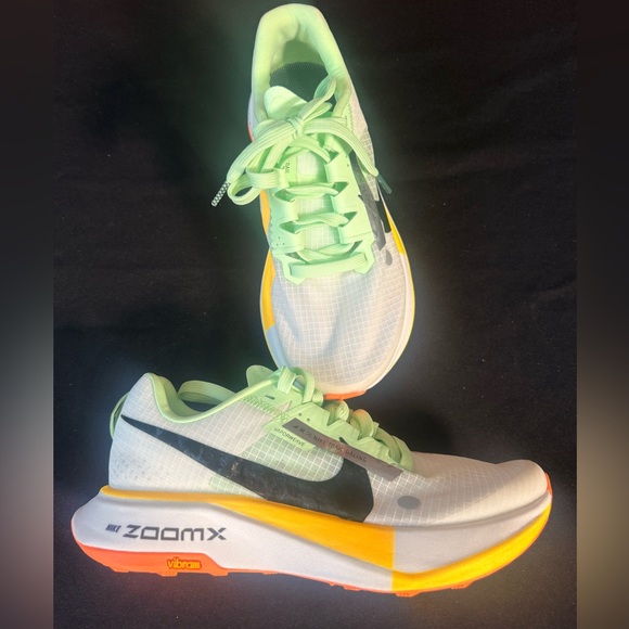 Nike Shoes - Nike Ultrafly Trail Beige Green Orange Women Size 7
